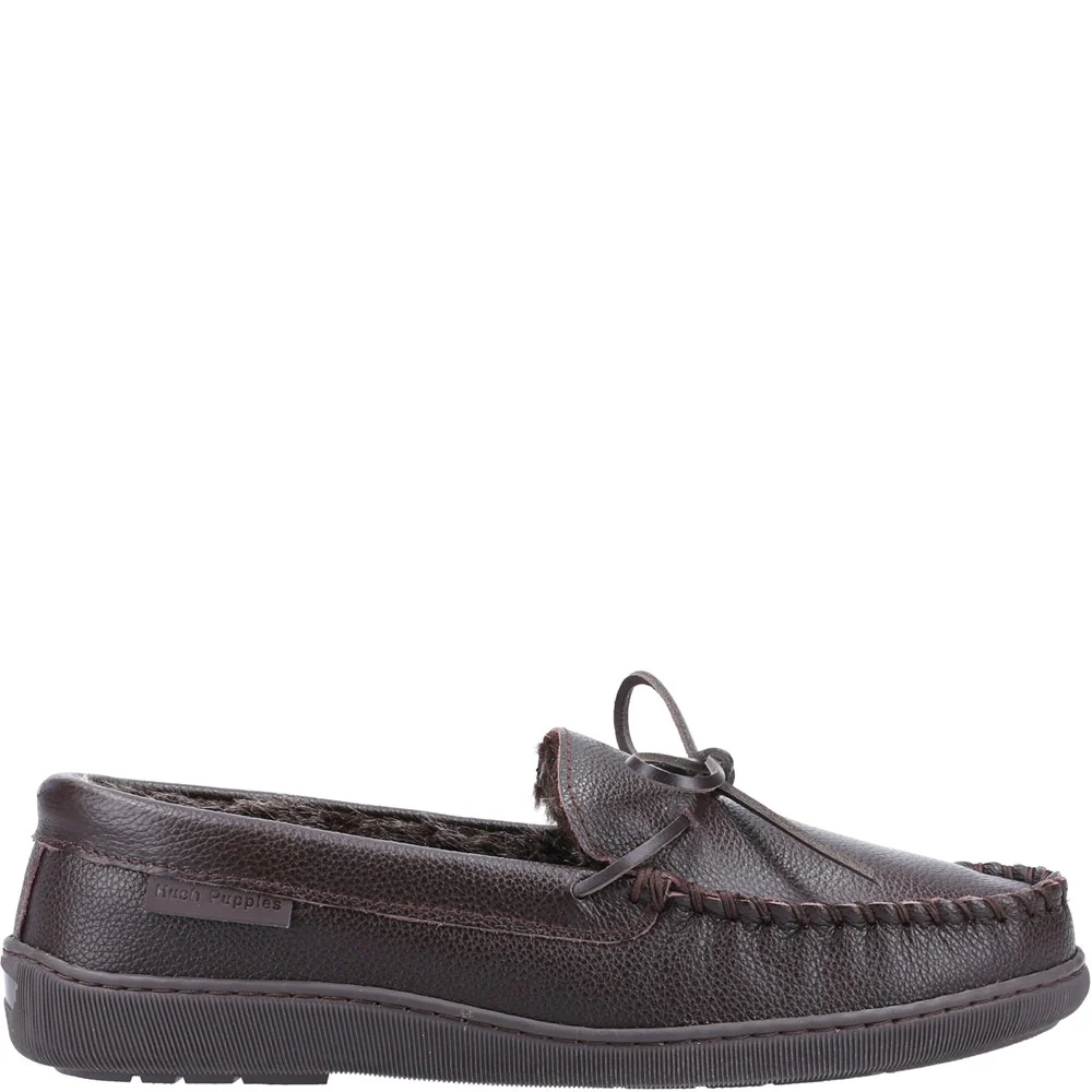 Brown Ace Leather Slippers - Image 4
