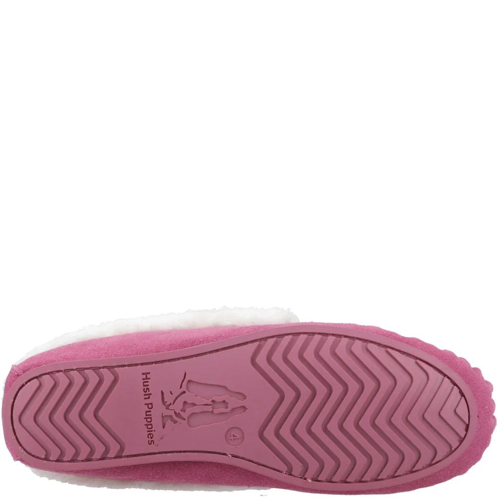 Pink Agnes Fur Slippers - Image 3