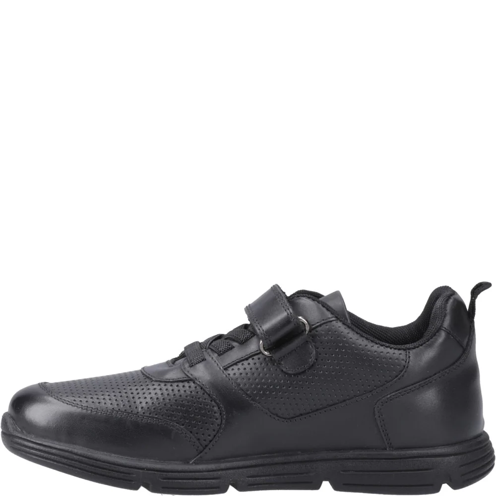 Black Alfie Bungee Senior School Shoes - Image 4