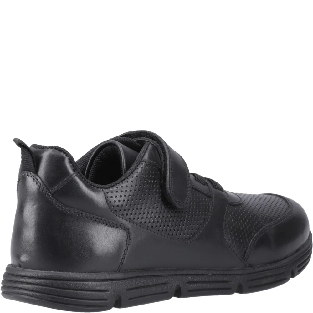 Black XL Alfie Bungee Senior School Shoes - Image 2