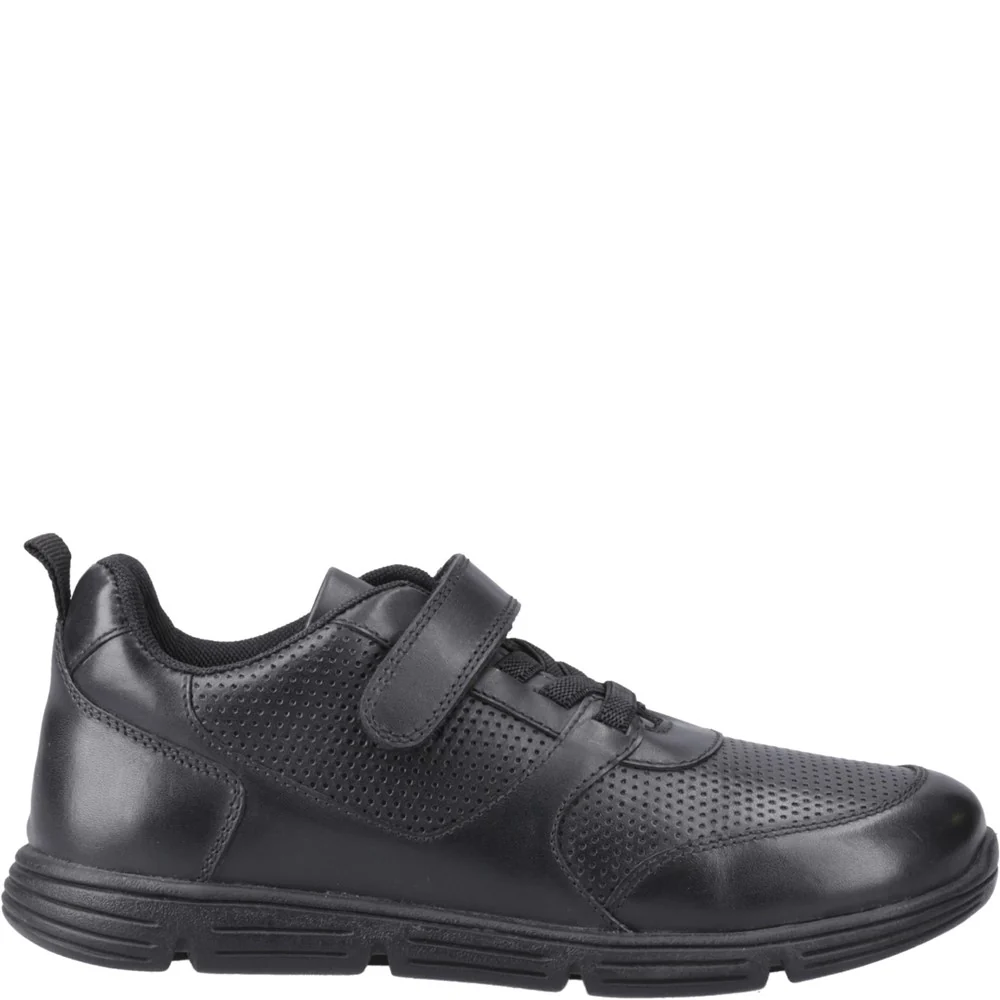 Black XL Alfie Bungee Senior School Shoes - Image 5