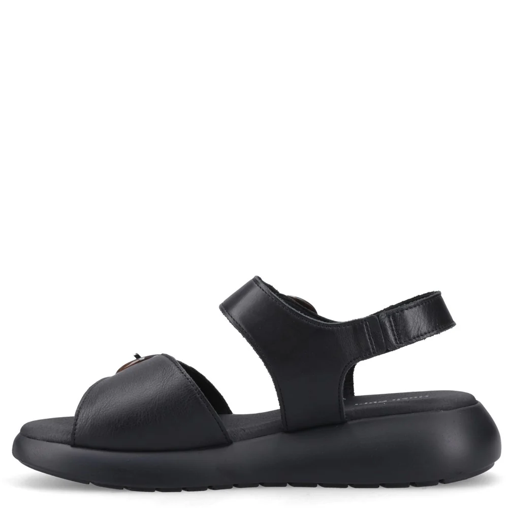 Black Alison Buckle Sandals - Image 4
