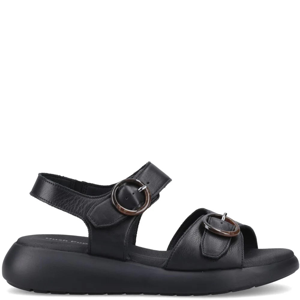 Black Alison Buckle Sandals - Image 5