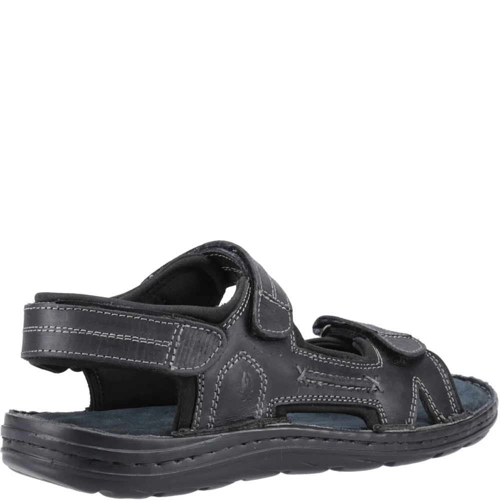 Black Alistair Sandals - Image 2