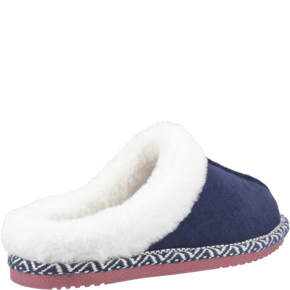 Navy Amara Slippers - Image 2