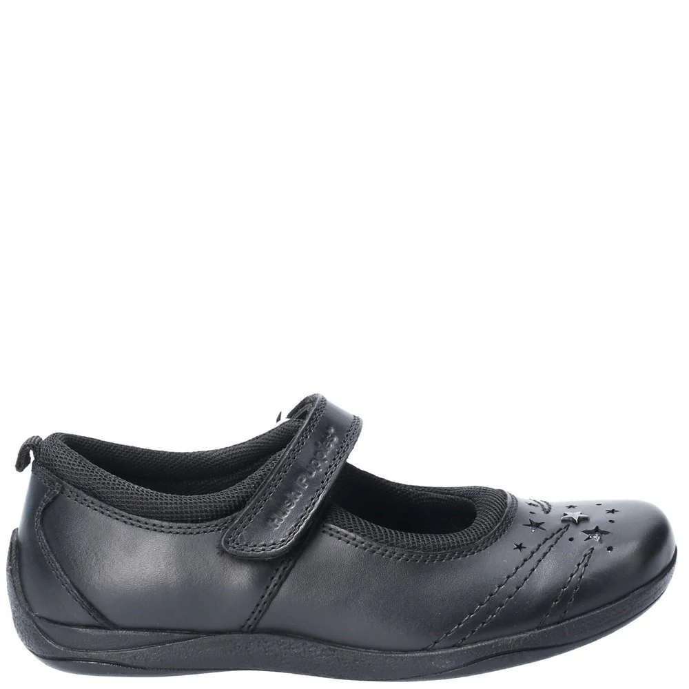 Black Amber Senior School Shoes - Image 4