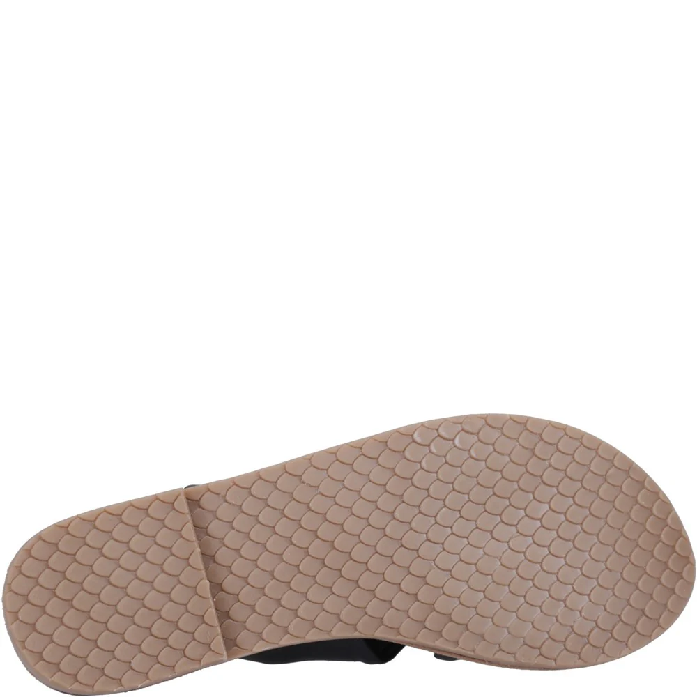 Black Amy Wide Fit Sandals - Image 3