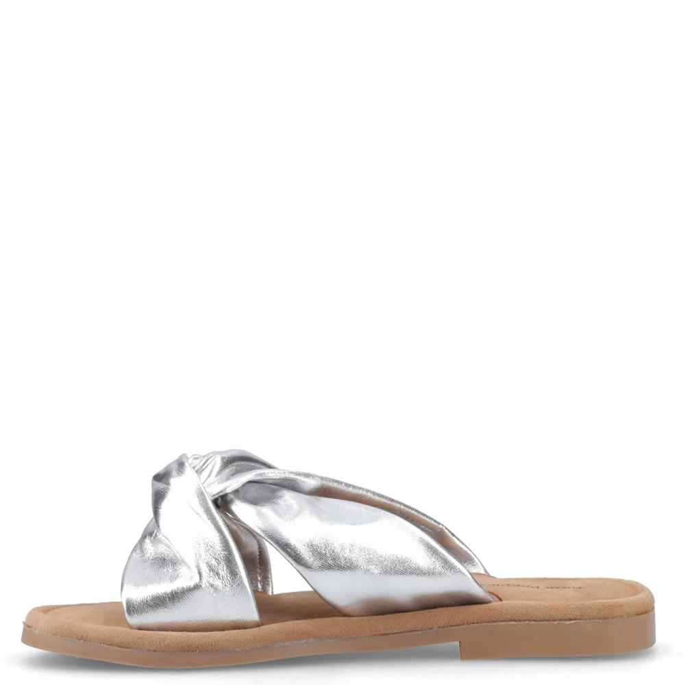 Silver Amy Wide Fit Sandals - Image 5