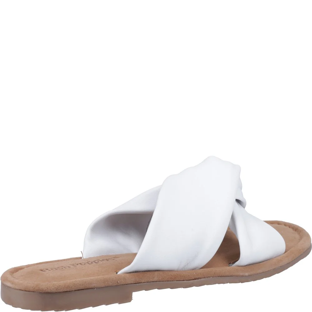 White Amy Wide Fit Sandals - Image 2