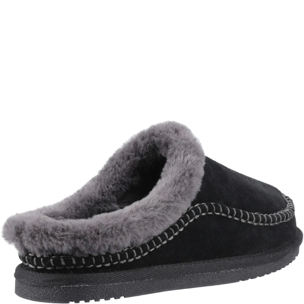 Black Anika Slippers - Image 2
