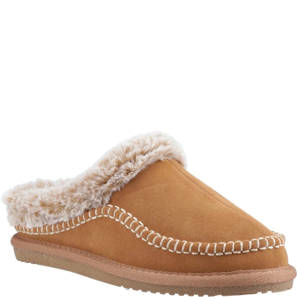 Tan Anika Slippers