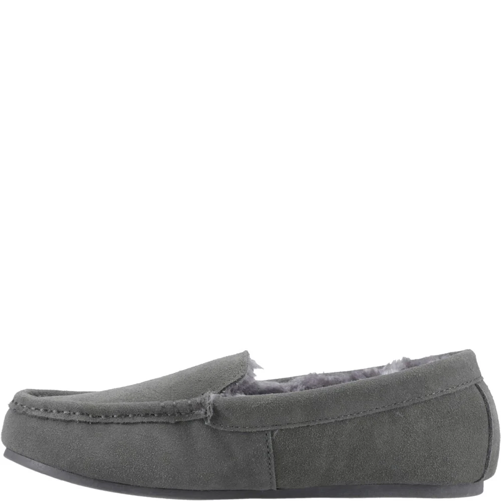 Grey Annie Mocassin Slippers - Image 4
