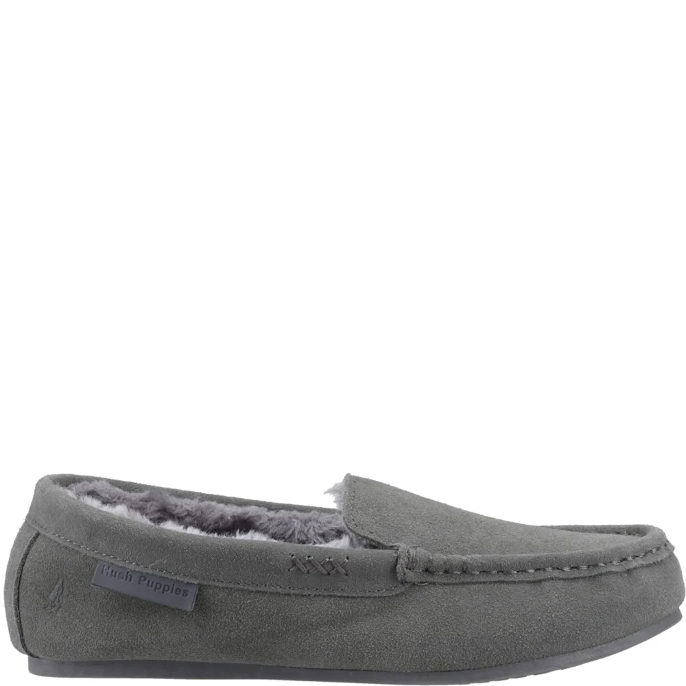 Grey Annie Mocassin Slippers - Image 5