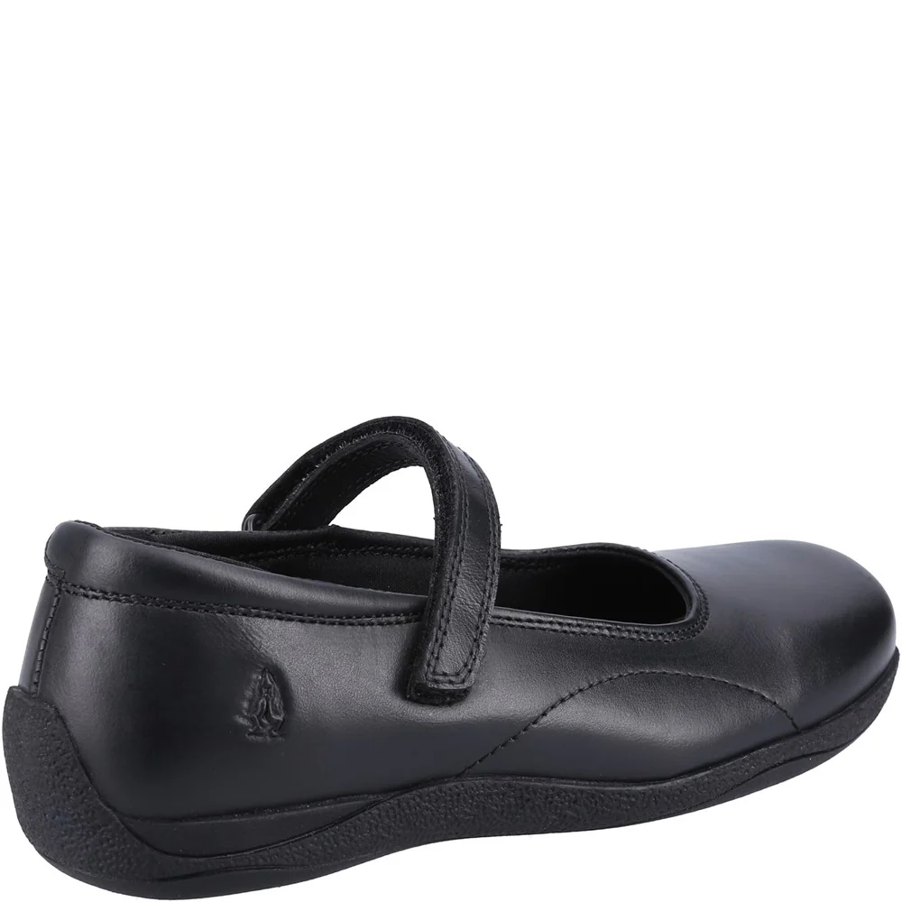 Black Aria Junior School Shoes - Image 2