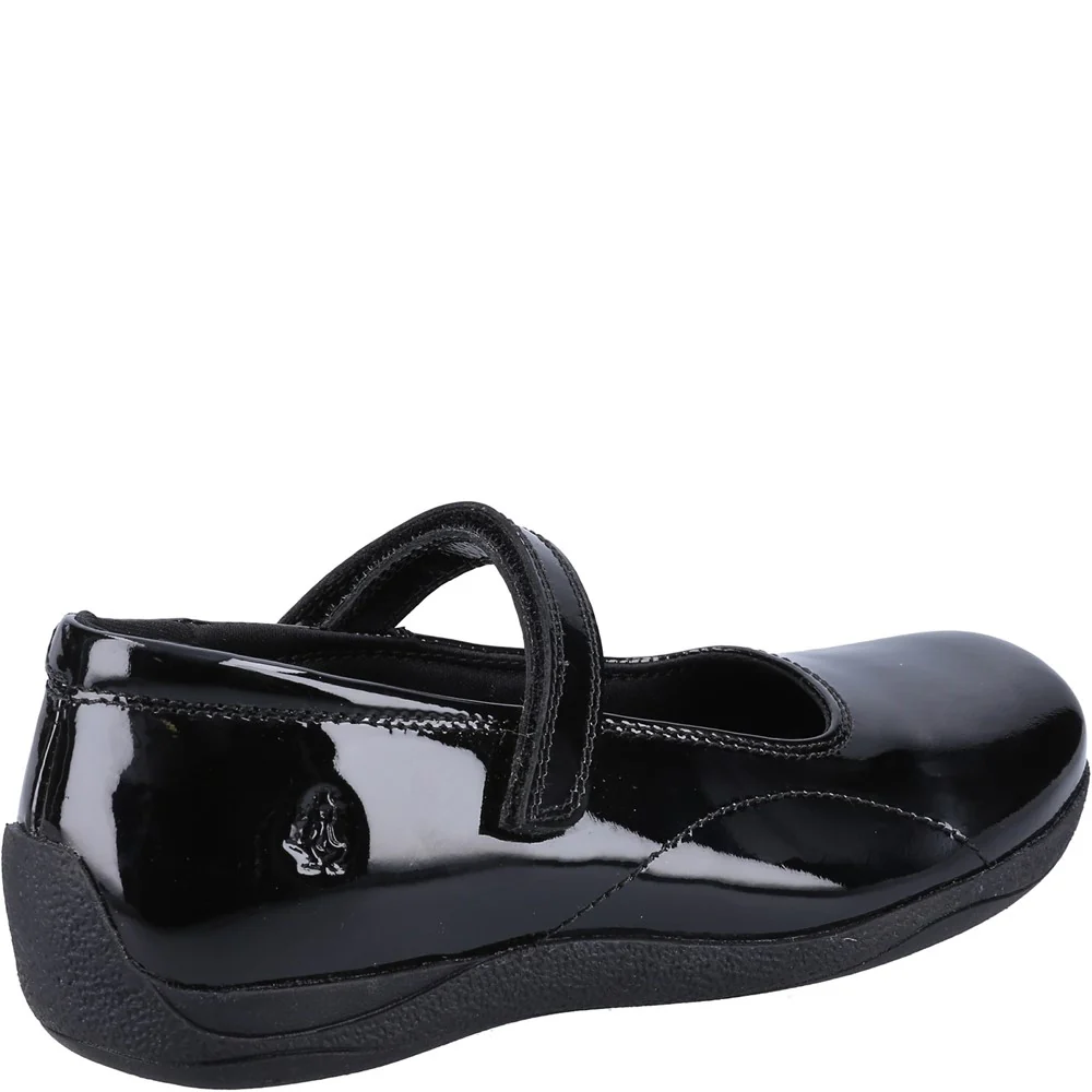 Black Aria Patent Senior School Shoes - Image 2