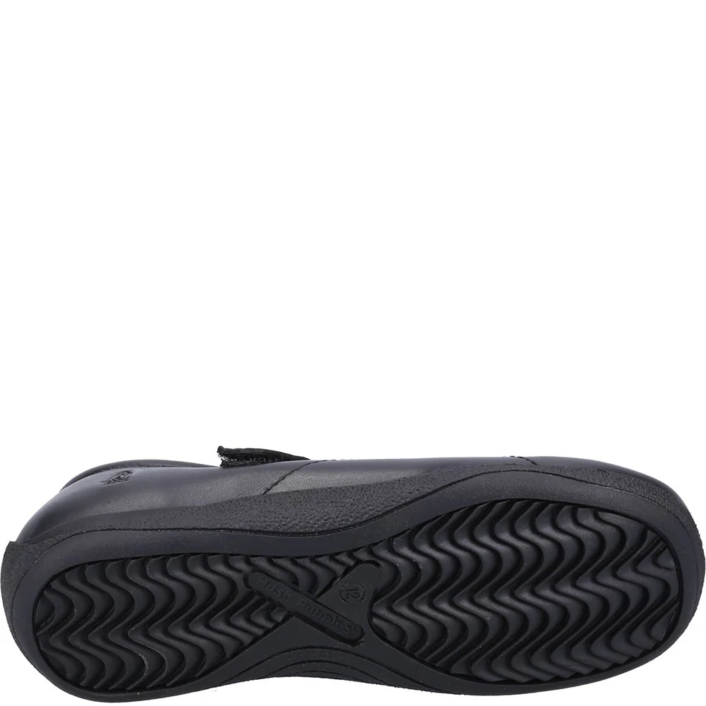 Black Aria Senior School Shoes - Image 3