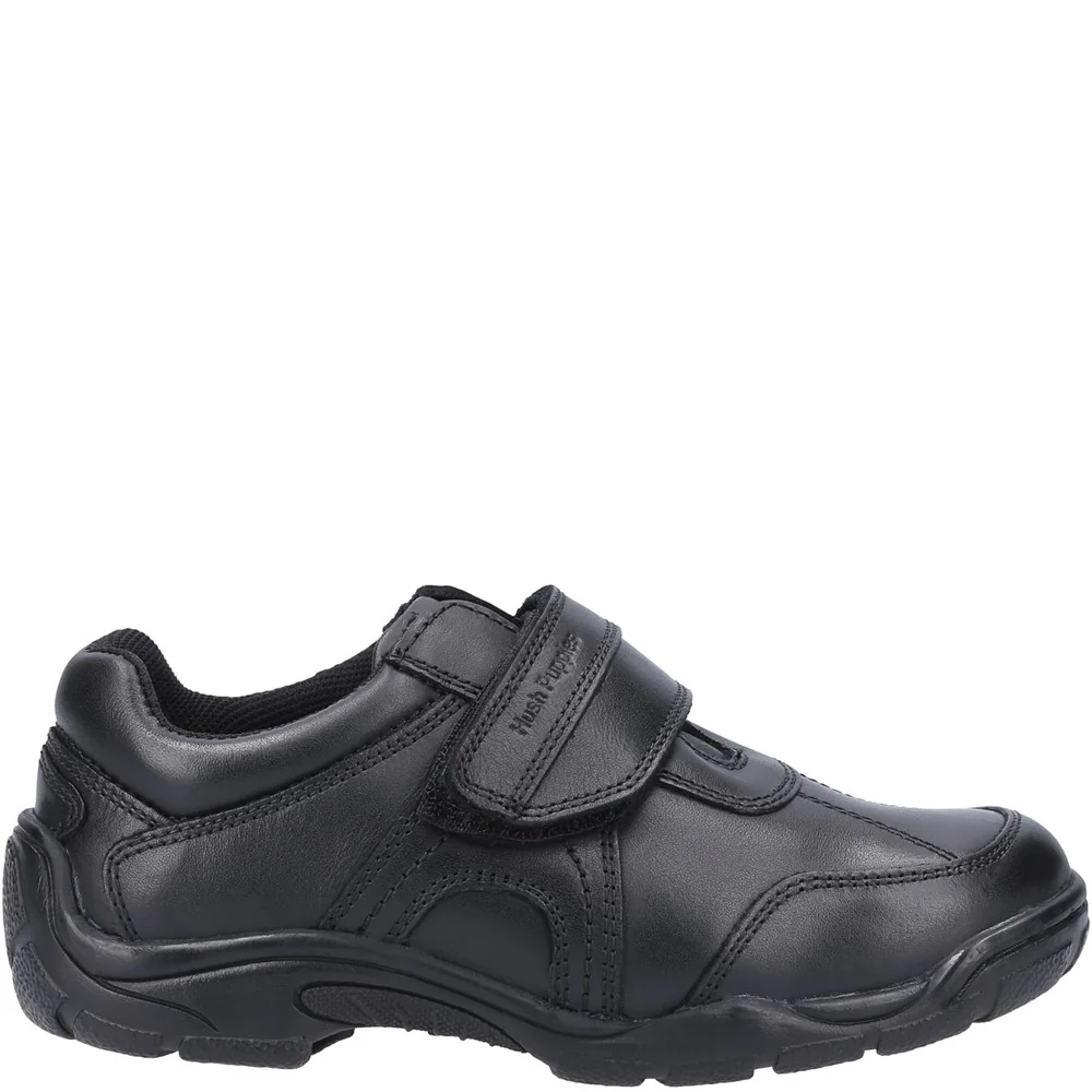 Black Arlo Senior School Shoes - Image 4