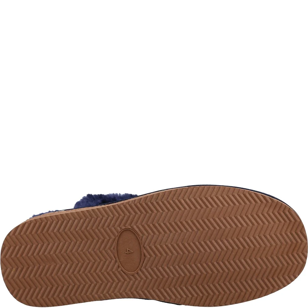 Navy Ashleigh Bootie Slippers - Image 3