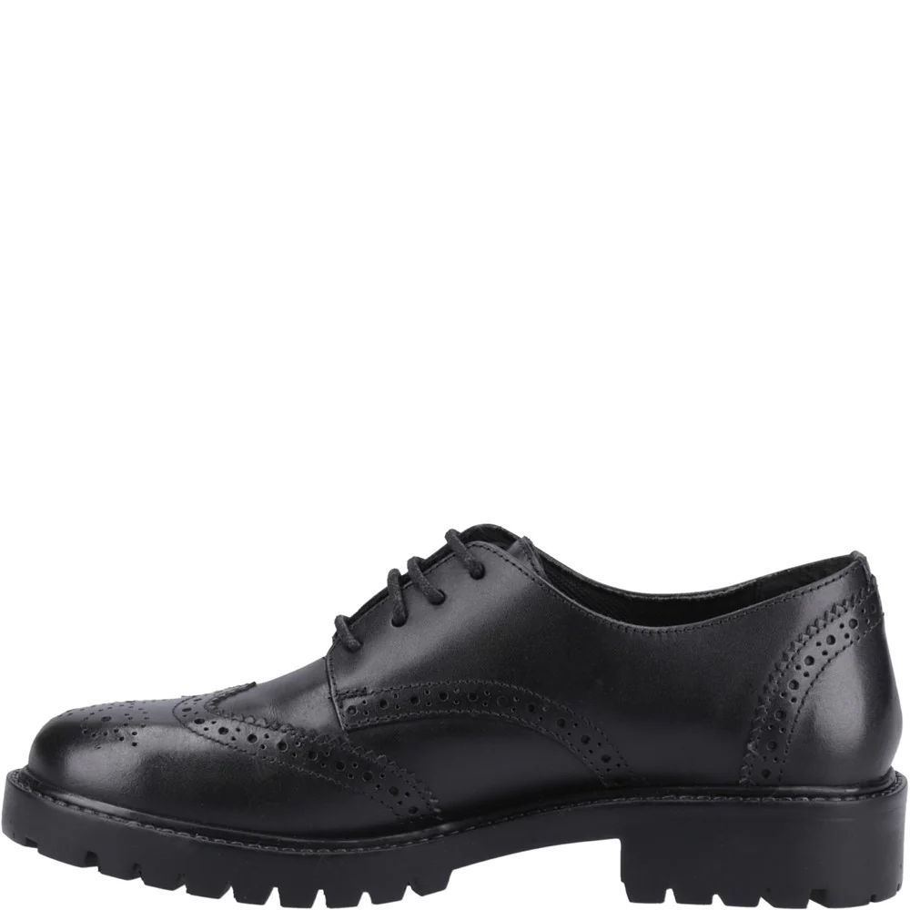 Black Athena Senior School Shoes - Image 4