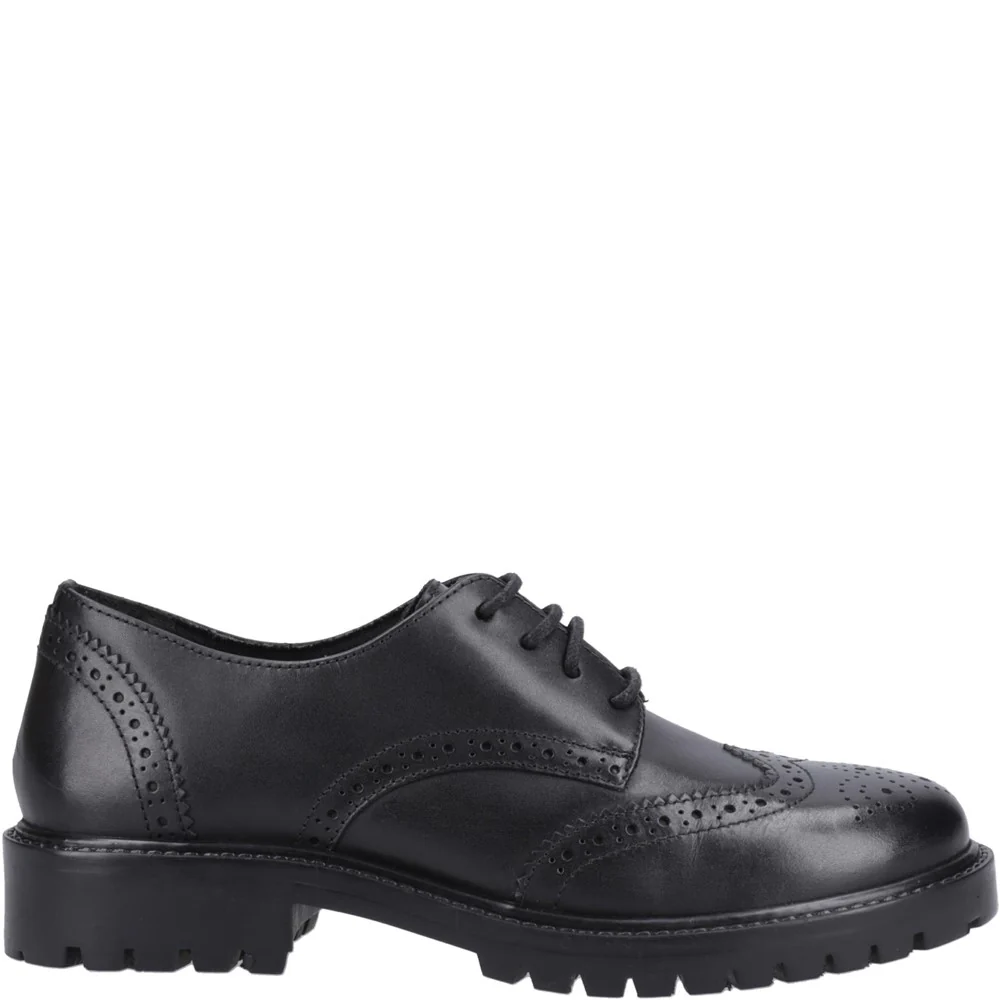 Black Athena Senior School Shoes - Image 5