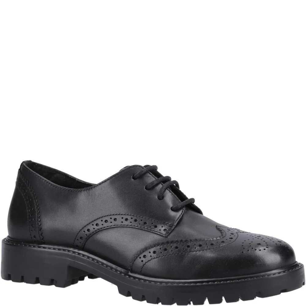 Black XL Athena Senior School Shoes