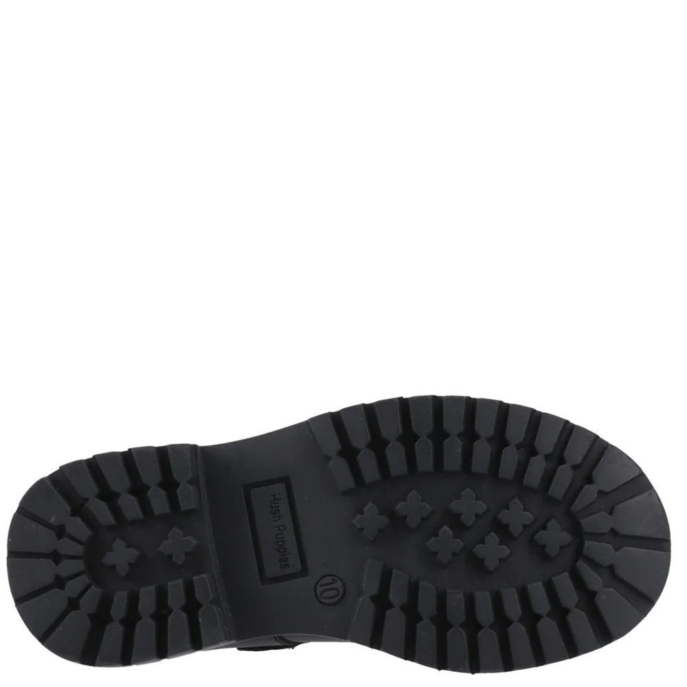 Black Aurora Junior School Shoes - Image 3