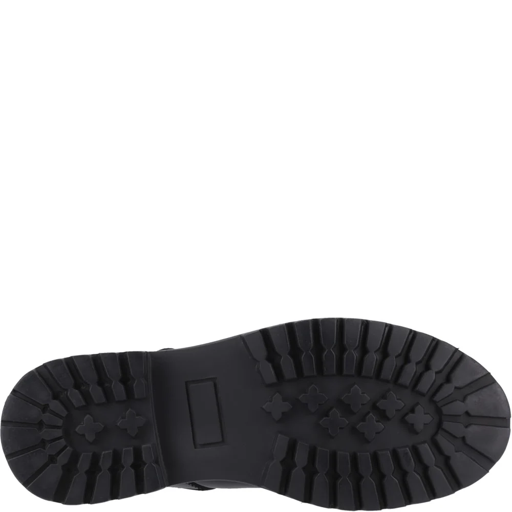 Black Patent Aurora Senior School Shoes - Image 3