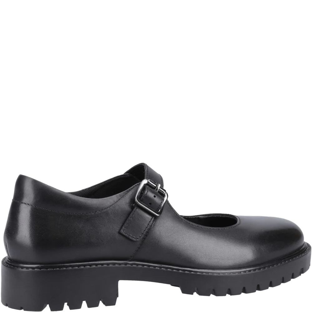 Black Aurora XL Senior School Shoes - Image 2