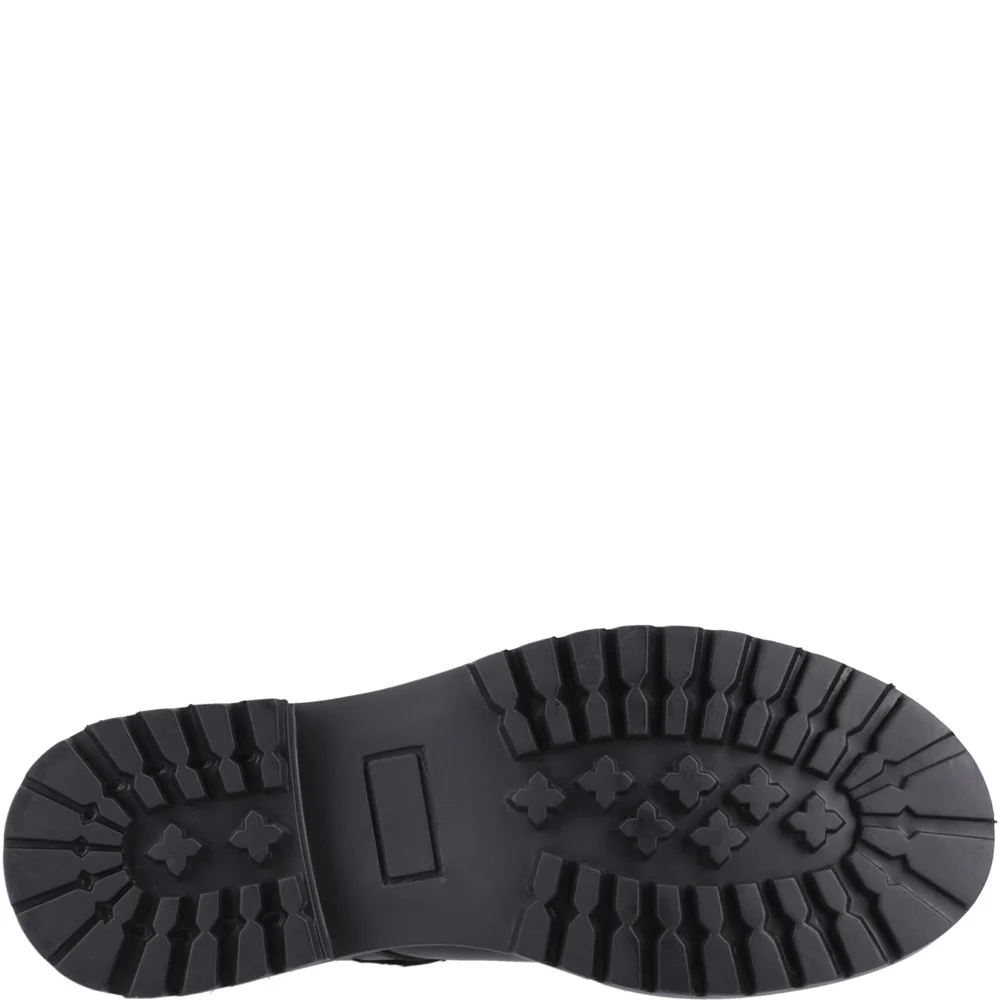 Black/Black Aurora Senior School Shoes - Image 3