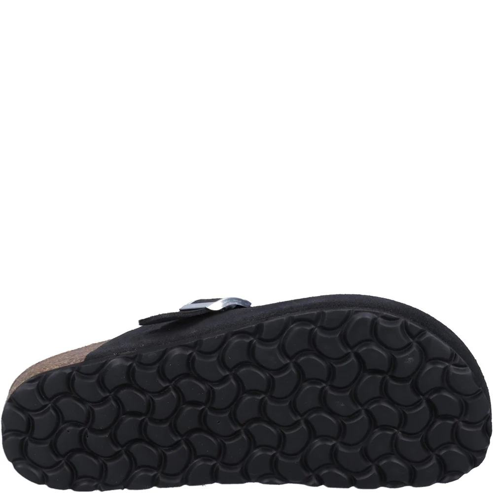 Black Bailey Closed Toe Mules - Image 3