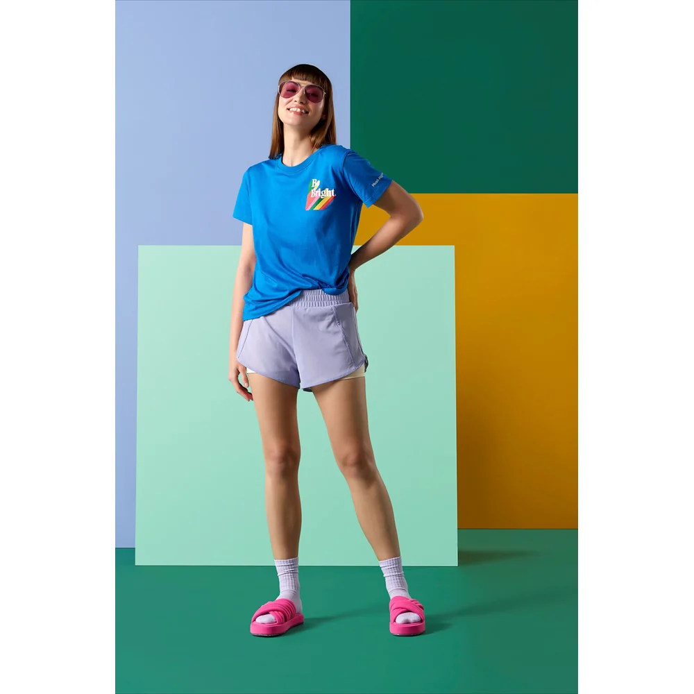 Blue Be Bright Ladies T-Shirt - Image 3