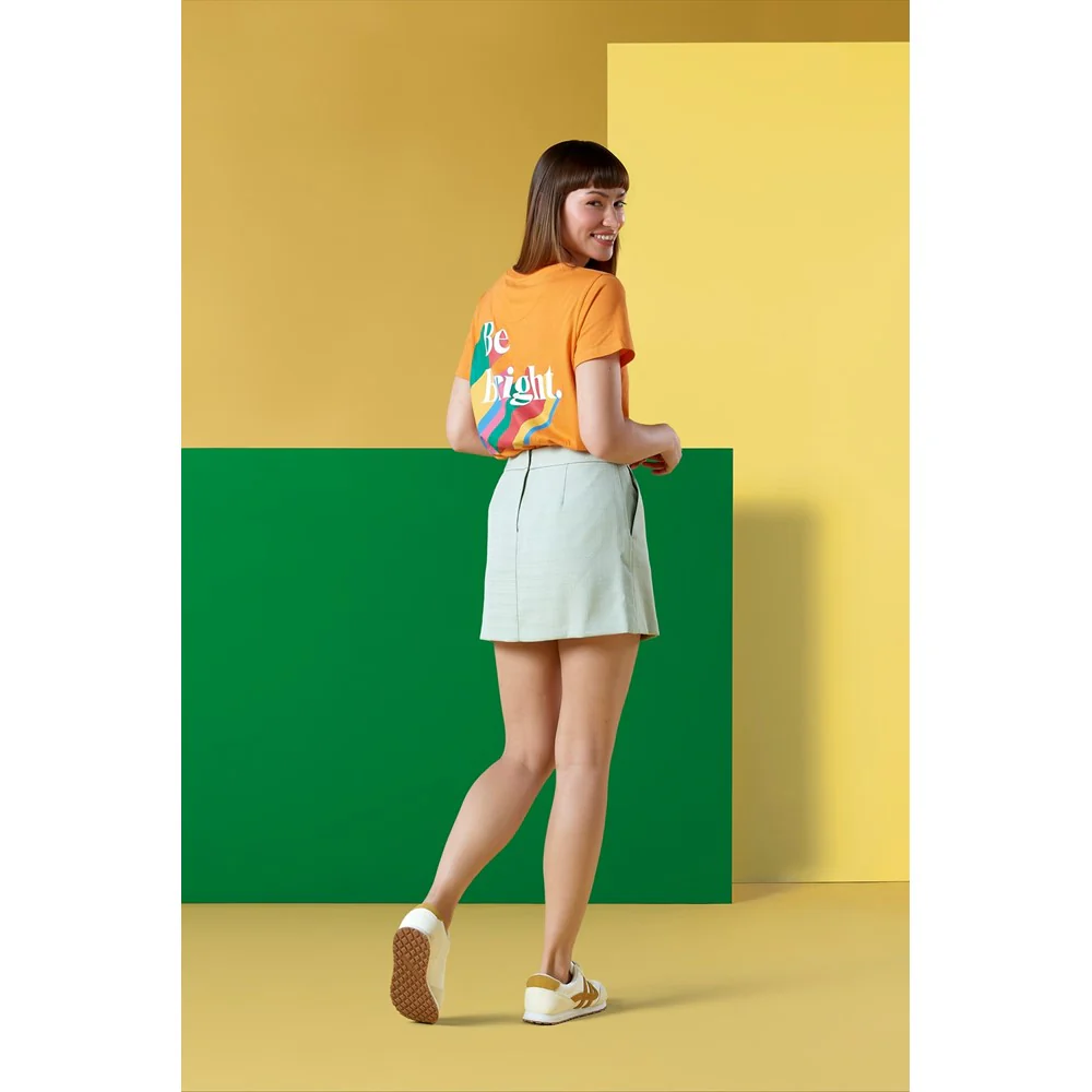 Orange Be Bright Ladies T-Shirt - Image 5