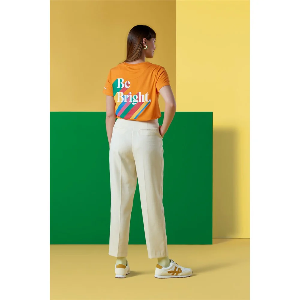 Orange Be Bright Ladies T-Shirt - Image 7