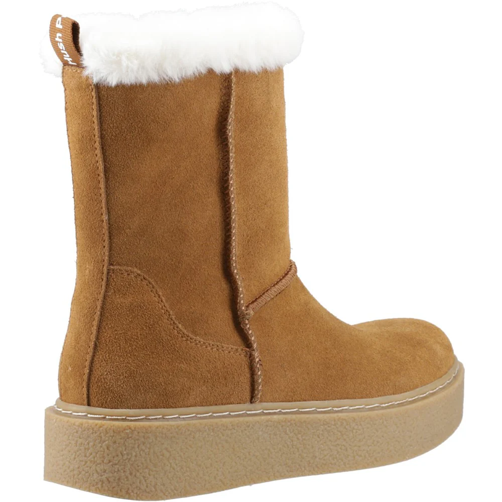 Tan Becca Mid Boots - Image 2