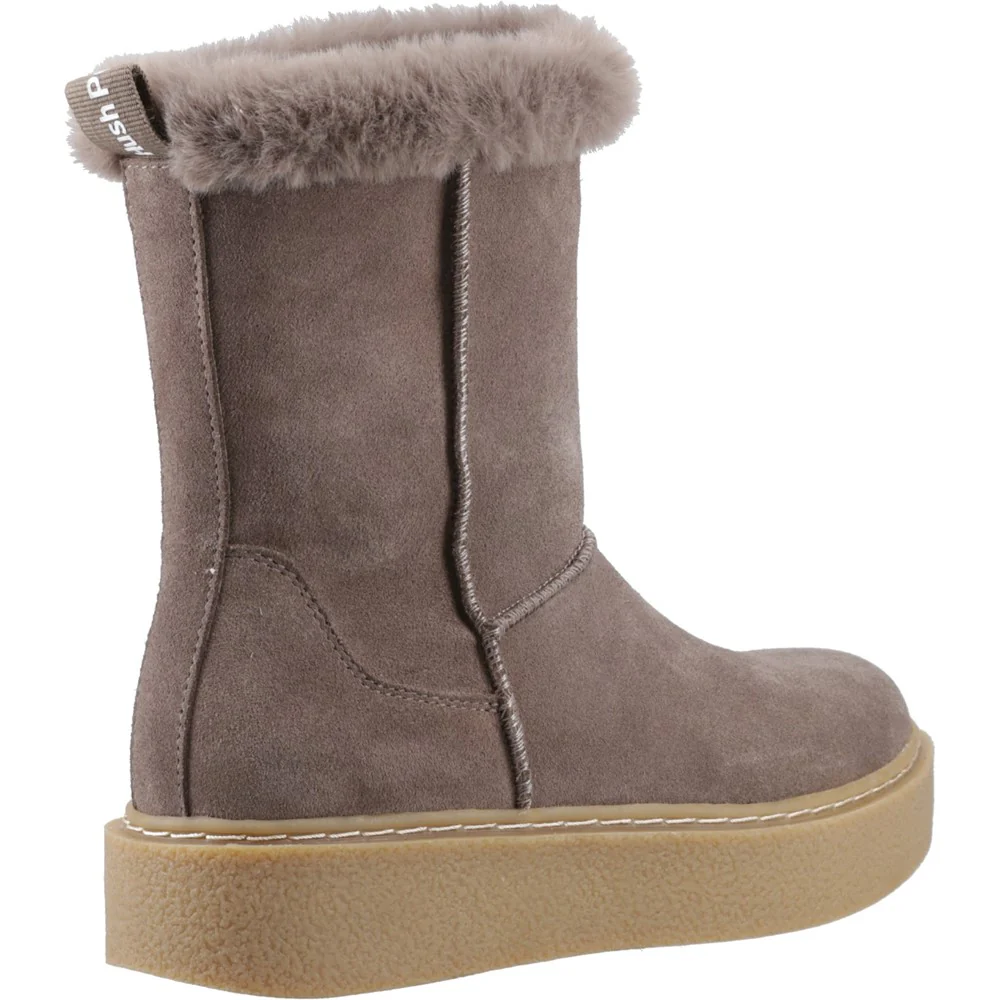 Taupe Becca Mid Boots - Image 2