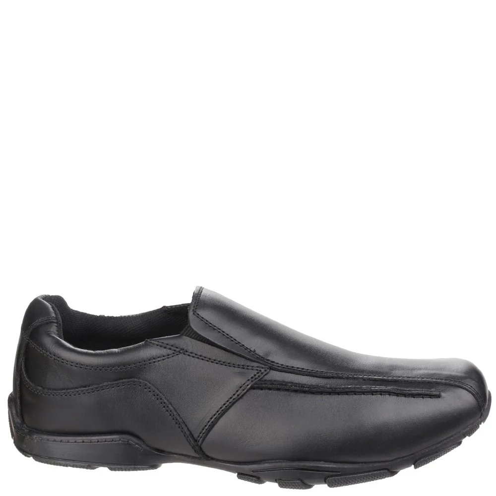 Black Bespoke Senior School Shoes - Image 5