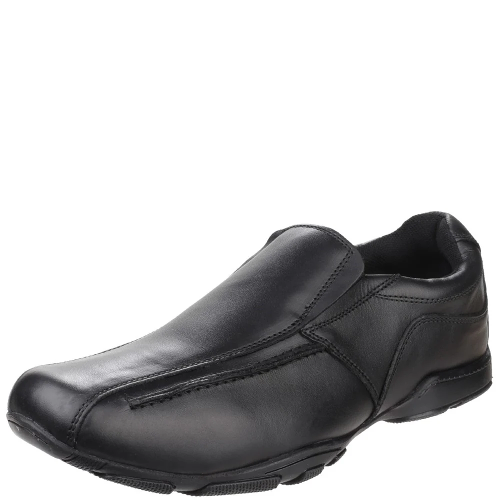 Black Bespoke Senior School Shoes - Image 7