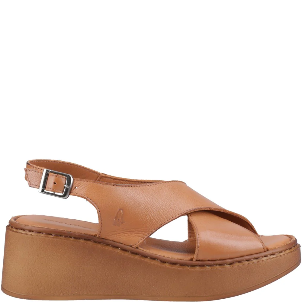Tan Bex Wedge Sandals - Image 5