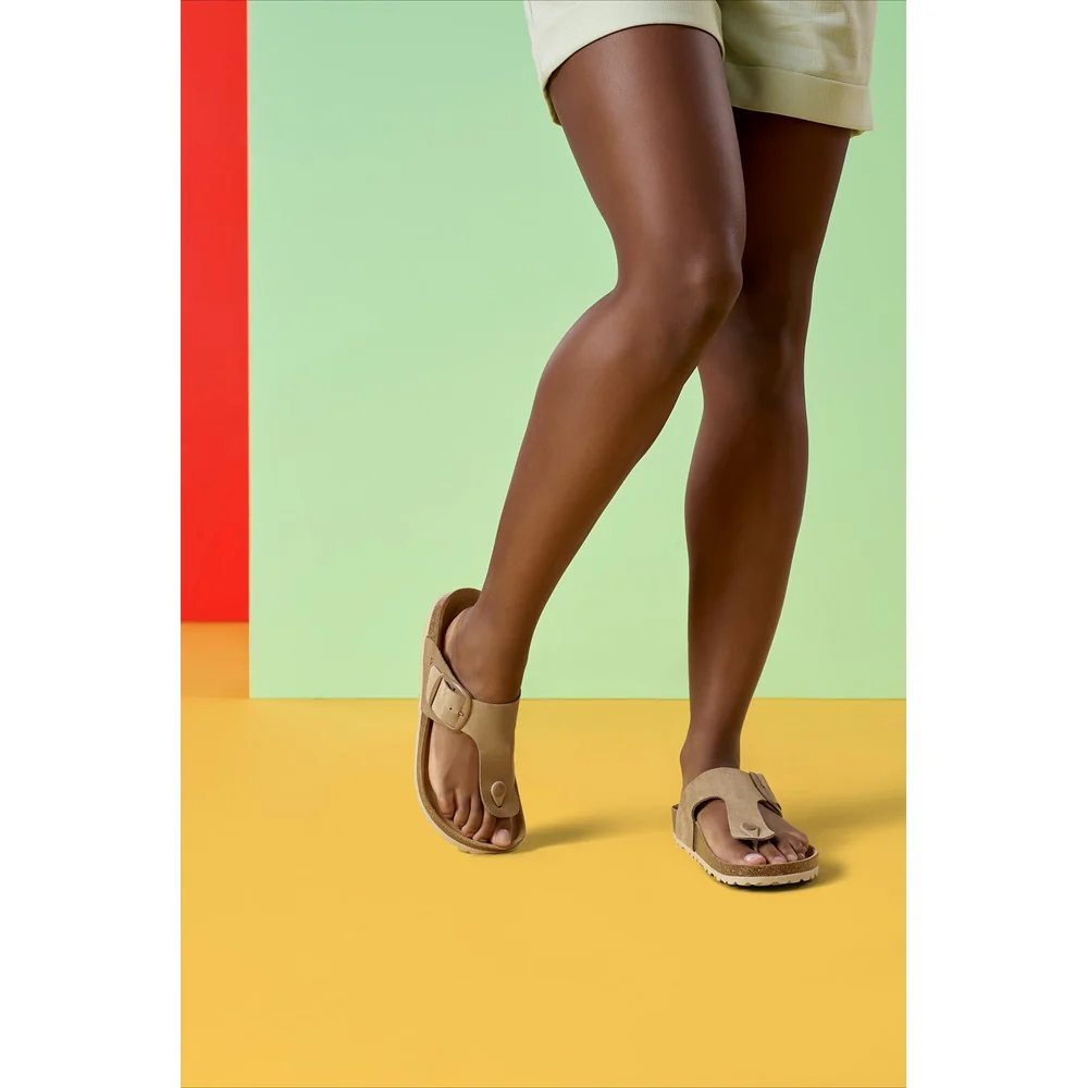 Taupe Billie Toepost Sandals - Image 2