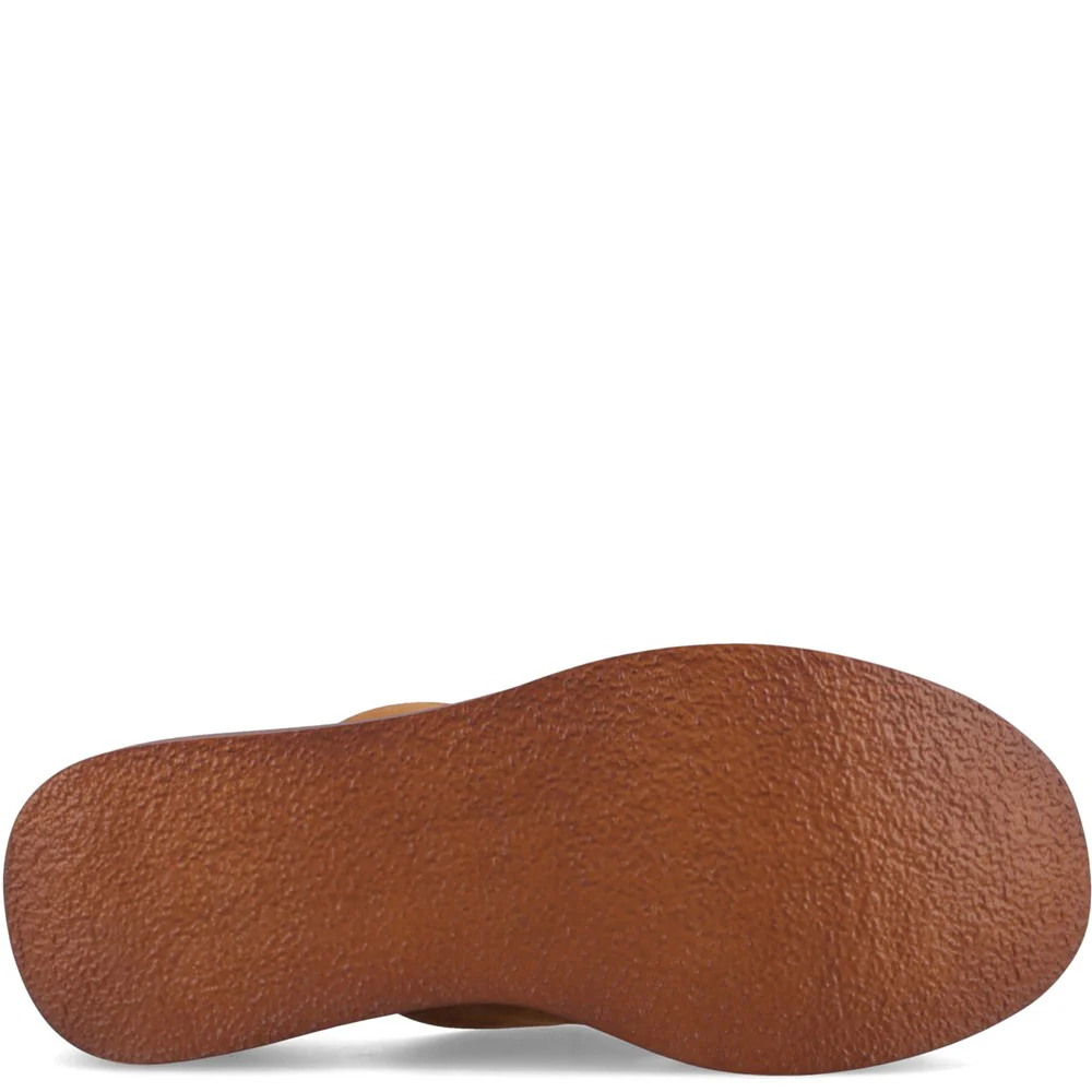 Tan Bobbi Wedge Sandals - Image 4
