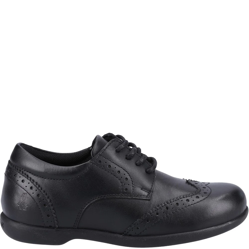 Black Bridget Junior School Shoes - Image 4