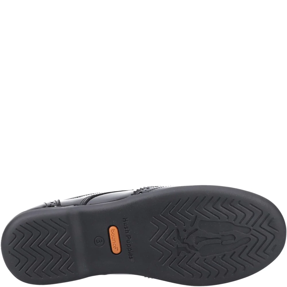 Black Bridget Patent Senior School Shoes - Image 3