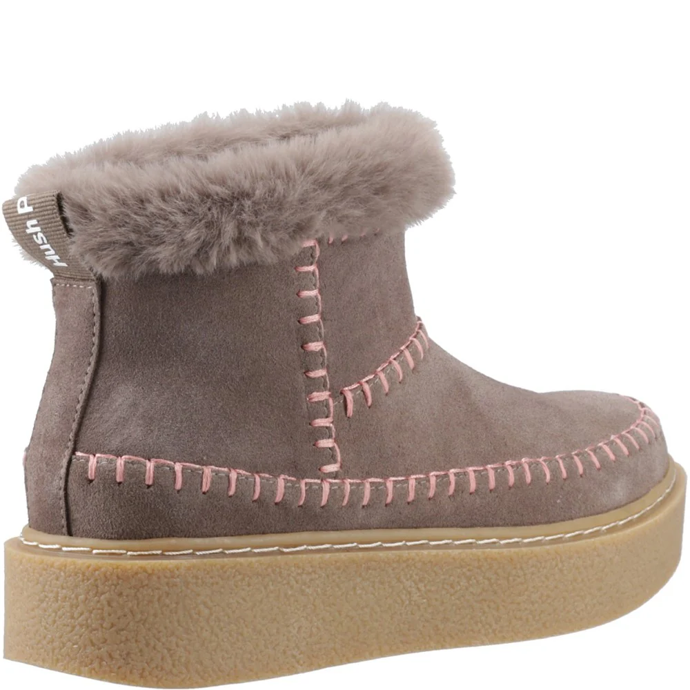 Taupe Brielle Stitch Boots - Image 2