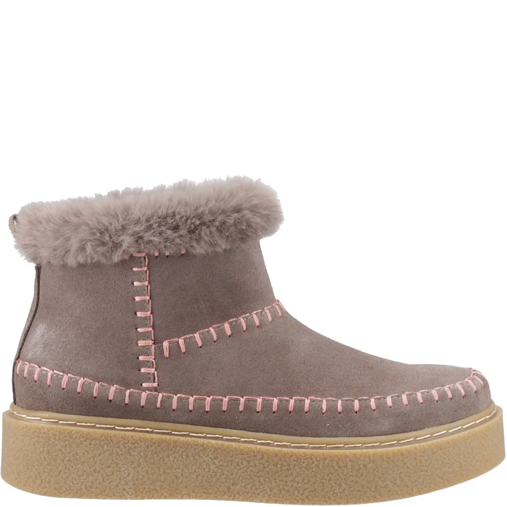 Taupe Brielle Stitch Boots - Image 5