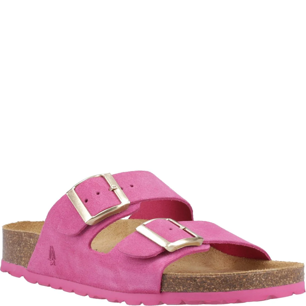 Fuchsia Brixley Mule Sandals
