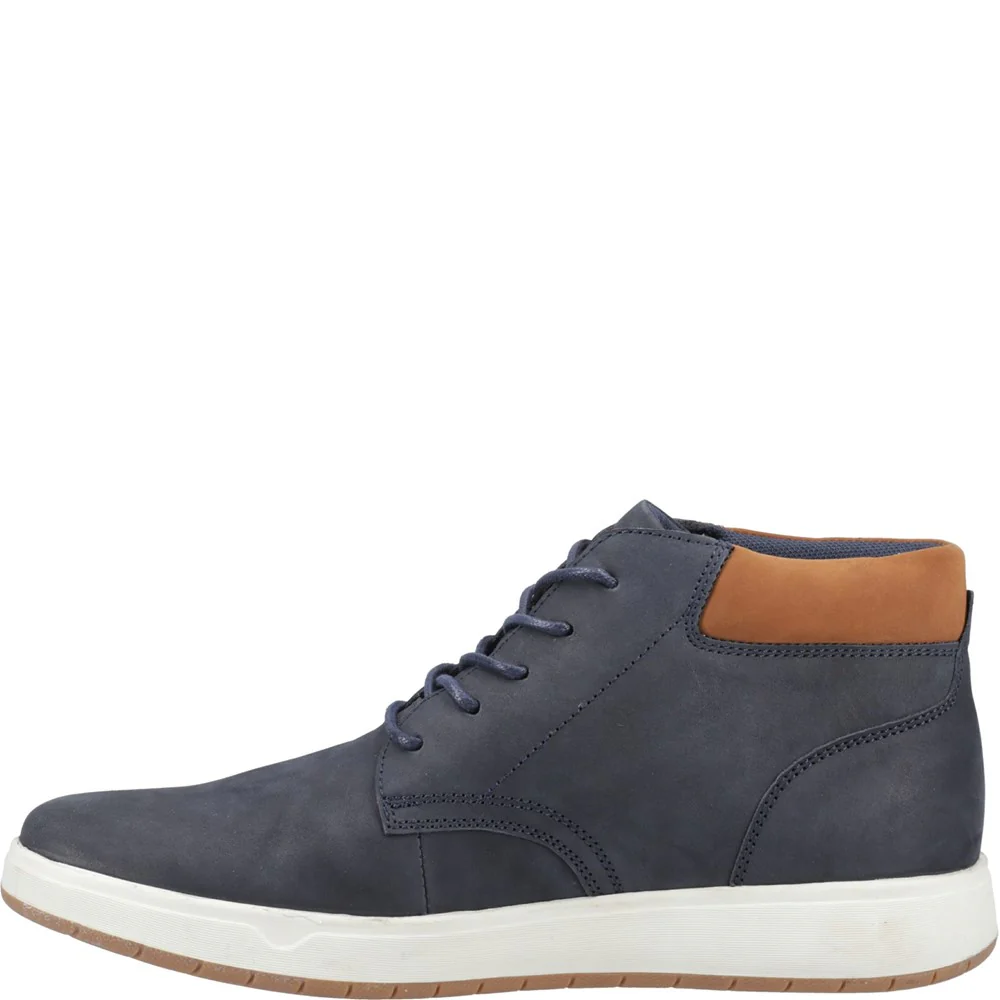 Navy Bronko Chukka Boots - Image 4