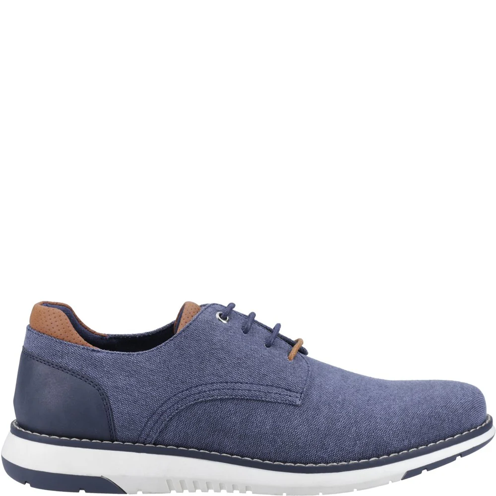 Navy Bruce Lace Up Shoes - Image 4