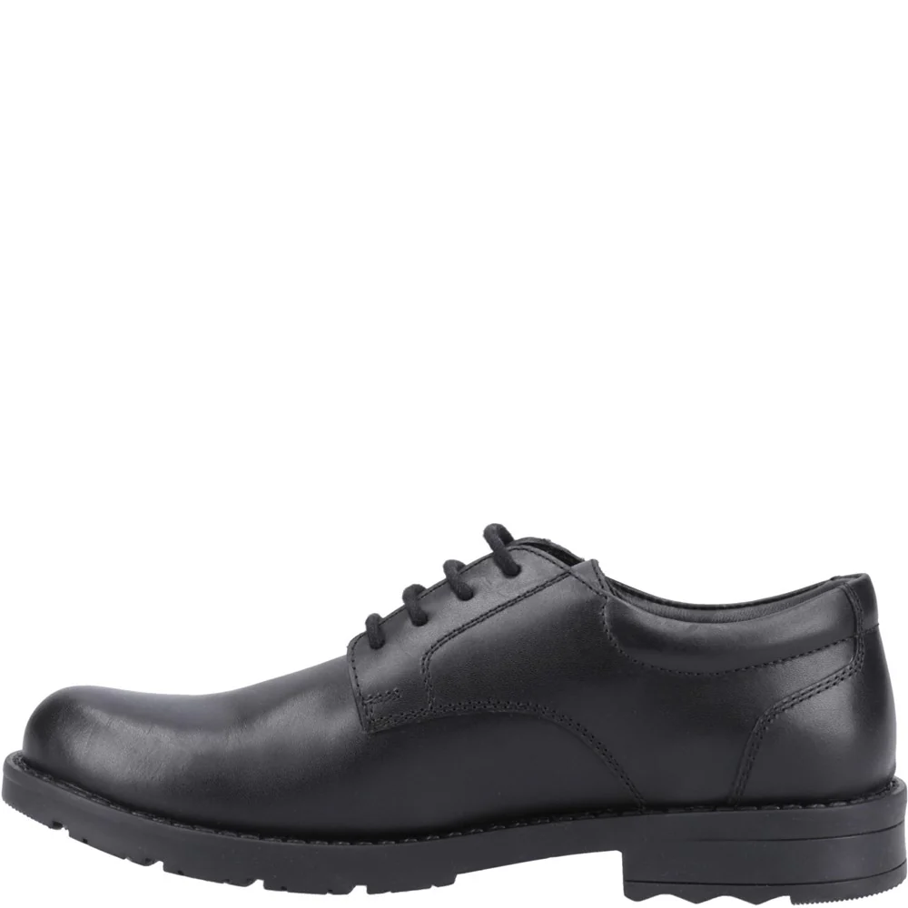 Black Bruno XL Senior School Shoes - Image 4