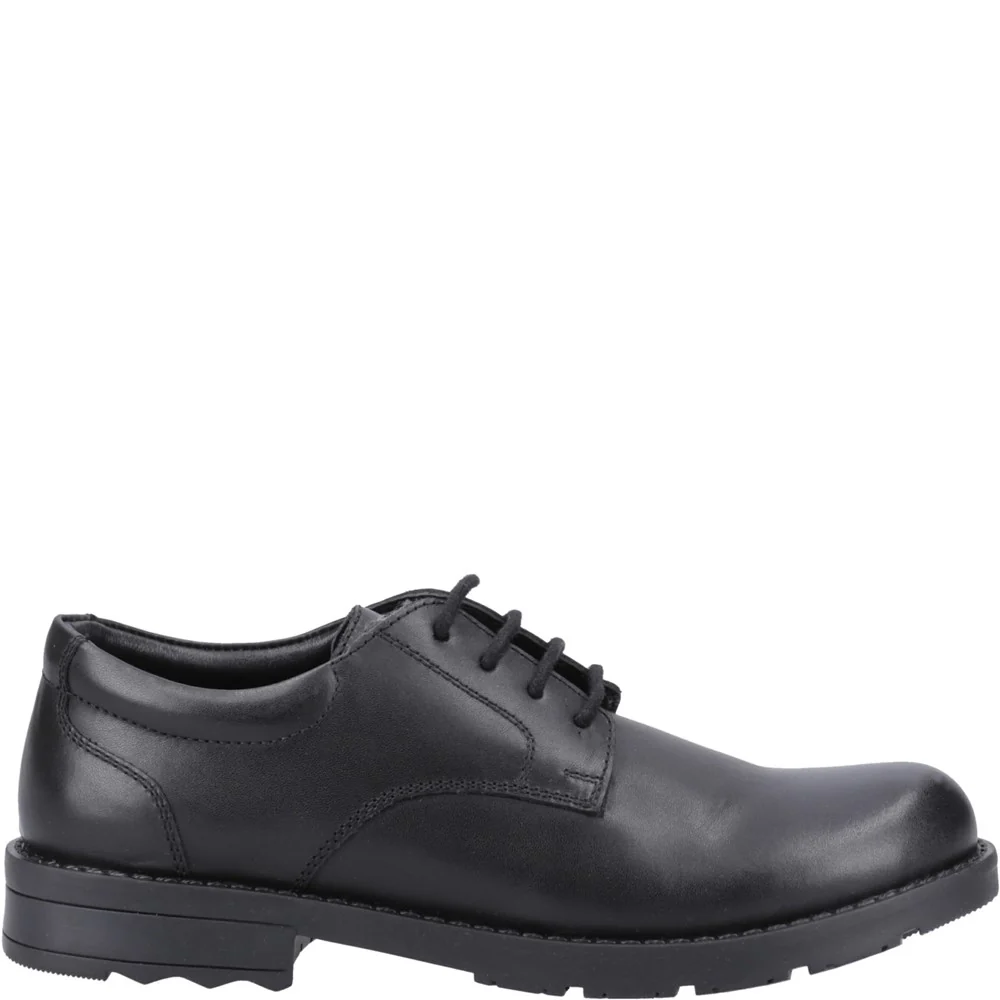 Black/Black Bruno Senior School Shoes - Image 5