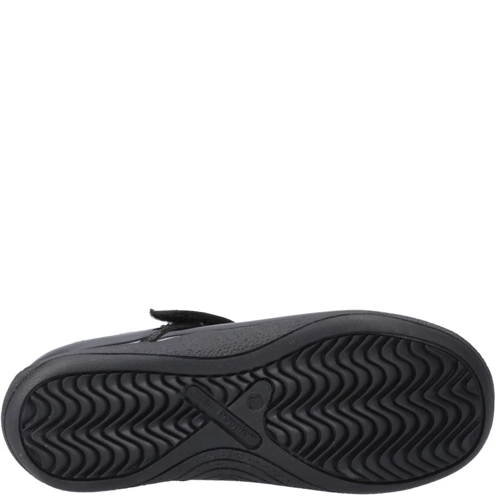 Black Caitlin Patent Senior School Shoes - Image 3